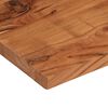 vidaXL Tafelblad rechthoekig 80x30x3,8 cm massief acaciahout