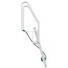 vidaXL 3-Traps Steigerladder Zilver 58 x 77 x 144 cm Aluminium