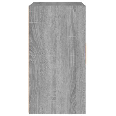 vidaXL Wandkast 60x30x60 cm bewerkt hout grijs sonoma eikenkleurig