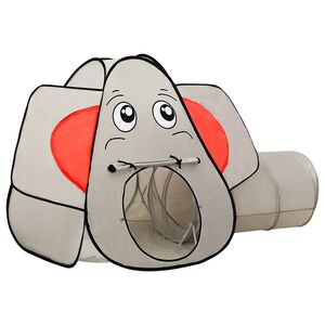 vidaXL Kinderspeeltent Olifant 174x86x101 cm grijs