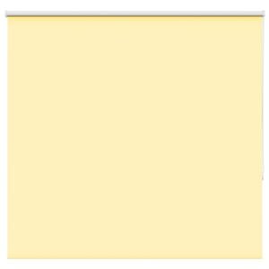 vidaXL Rolgordijn verduisterend 165x175 cm stofbreedte 161,6 cm geel