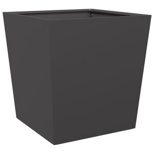 vidaXL Plantenbak 50x50x50 cm staal zwart