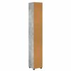vidaXL Badkamer Kast Beton Grijs 30,5 x 30 x 195 cm Bewerkt hout