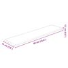 vidaXL Wandpanelen 12 st 1,08 m² 60x15 cm fluweel crèmekleurig