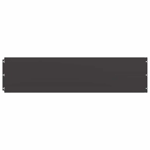 vidaXL Gazonranden 20 st 25x103 cm koudgewalst staal zwart