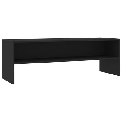 vidaXL Tv-meubel 120x40x40 cm bewerkt hout zwart