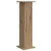 vidaXL Plantenstandaard Artisanaal eiken 30,5 x 30 x 100,5 cm