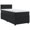 vidaXL Boxspringbed met matras Lichtgrijs 90 x 190 cm Fluweel