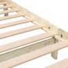 vidaXL Bedframe massief hout 120x200 cm