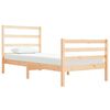 vidaXL Bedframe massief grenenhout 90x190 cm