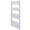 vidaXL Radiator / handdoekenrek recht 600x1200 mm