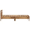 vidaXL Bedframe Oud Hout 193 x 95 x 88 cm Massief Eikenhout
