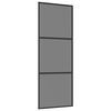 vidaXL Schuifdeur 76 x 205 cm Gelaagd Glas en Aluminium