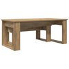 vidaXL Koffietafel Set 2 pcs Artisan Eiken Bewerkt hout
