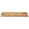 vidaXL Tafelblad rechthoekig 110x70x3,8 cm massief mangohout