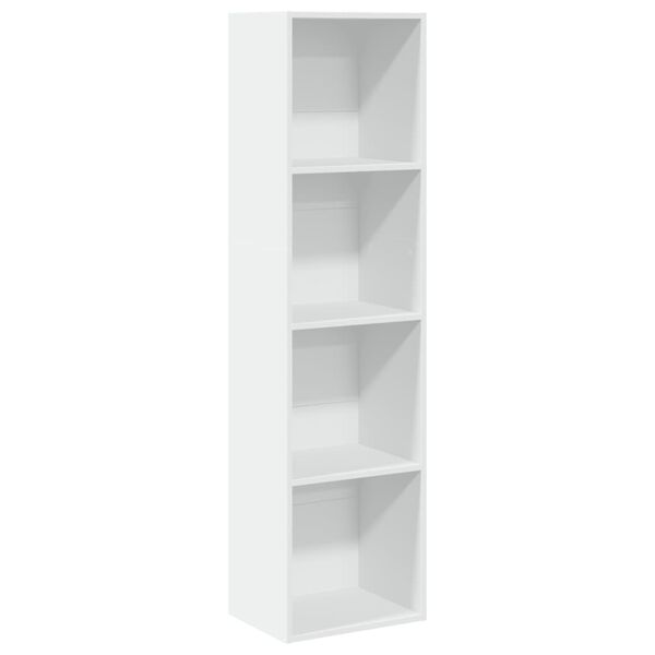 vidaXL Boekenkast 40x30x152 cm bewerkt hout wit