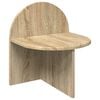 vidaXL Nachtkastje Sonoma Eiken 40 x 35,5 x 45,5 cm Geconstrueerd hout