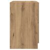 vidaXL Badkamer Kast Artisan Eiken 59 x 37 x 59 cm Bewerkt hout