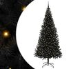 vidaXL Kerstboom Zwart 240 cm PVC