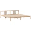 vidaXL Bedframe met hoofdbord massief grenenhout 180x200 cm