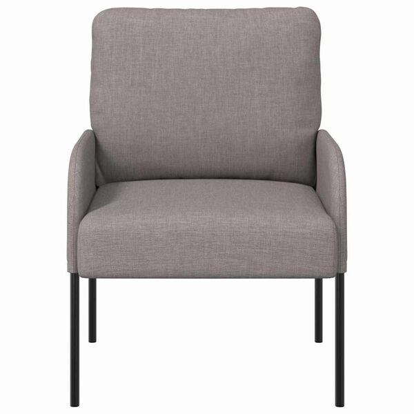 vidaXL Banken met kussen 55cm Taupe Multiplex