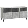 vidaXL TV-kast met lade Betongrijs 102 x 34,5 x 50 cm Bewerkt hout