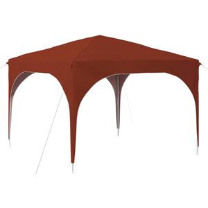vidaXL Pop-up partytent 290 x 290 x 245 cm Terracotta