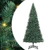 vidaXL Artificial Pre-lit Kerstboom met Ballenset Groen 500 cm PVC