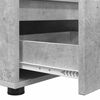 vidaXL TV-kast met lade Beton Grijs 100 x 48 x 43 cm Bewerkt hout