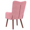 vidaXL Fauteuil Roze 63 x 67 x 94 cm Fluweel