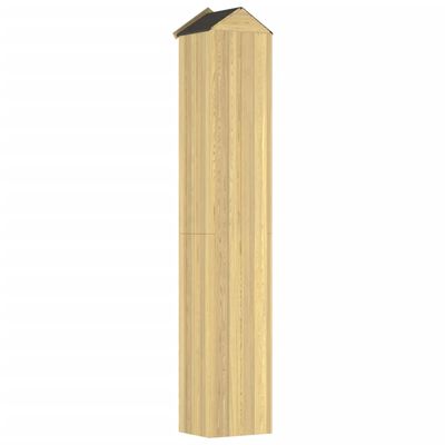vidaXL Tuinschuur 40x33x222 cm geïmpregneerd grenenhout