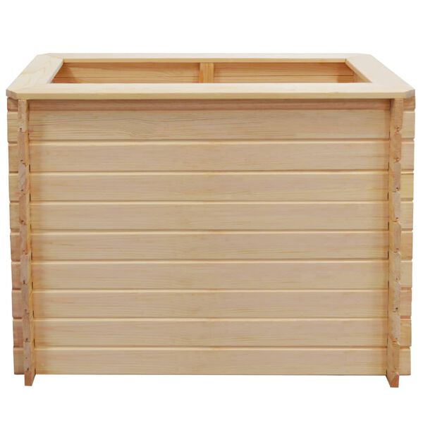 vidaXL Plantenbak verhoogd 100x50x80 cm 19 mm grenenhout