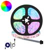 vidaXL LED-strip 2 st Zwart en transparant Koper en kunststof