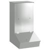 vidaXL Varkensvoeder Zilver 55 x 38 x 76 cm 20 kg Gegalvaniseerd staal