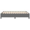 vidaXL Platform bedframe Lichtgrijs 160 x 200 cm Stof