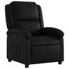 vidaXL Relaxfauteuil zwart kunstleer
