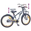 vidaXL Kinderfiets 20 Inch voor 6-11 jaar oud Donkergrijs