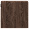 vidaXL Wandkast 30x42,5x40 cm bewerkt hout bruin eikenkleur