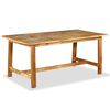 vidaXL Eettafel 180 cm massief mangohout