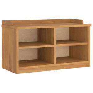 vidaXL Gangbankje SANDNES 87x40x50 cm massief grenenhout