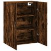 vidaXL Wandkast 69,5x34x90 cm bewerkt hout gerookt eikenkleurig