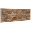 vidaXL Bed Hoofdbord Naturel Massief Teakhout