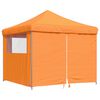 vidaXL Partytent Oranje 292 x 292 x 315 cm Oxford Stof
