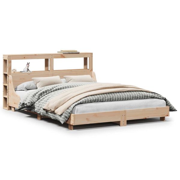 vidaXL Bedframe zonder matras massief grenenhout 140x200 cm