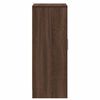 vidaXL Schoenenkast 60x35x92 cm bewerkt hout bruin eikenkleur