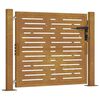 vidaXL Poort vierkant 100x75 cm cortenstaal