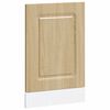 vidaXL Vaatwaspaneel Kalmar 45x1,5x57 cm bewerkt hout sonoma eiken