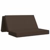 vidaXL Vouwbare Bankbed 120 x 67 x 45 cm Taupe