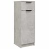 vidaXL Badkamerkast 32x34x90 cm bewerkt hout betongrijs