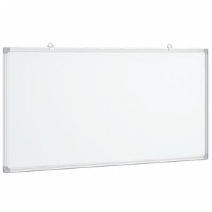 vidaXL Whiteboard magnetisch 100x50x1,7 cm aluminium